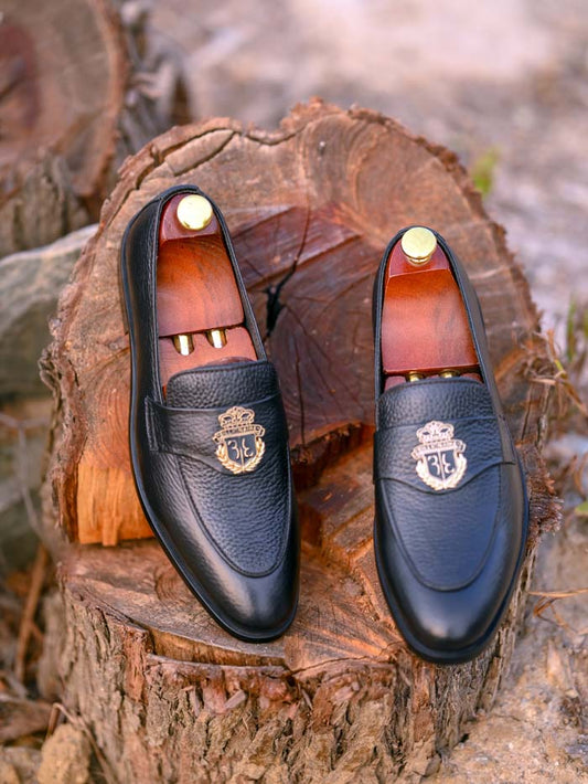 Black Loafer Rubbur Sole– sp192