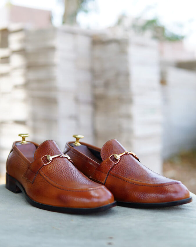Leather Milled Loafer – Design 768