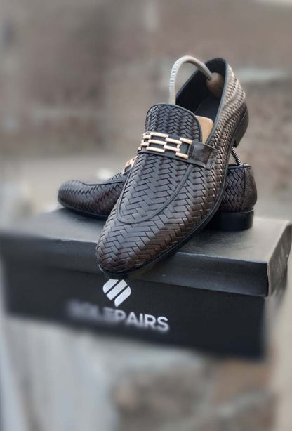 Woven  Loafer Shoes – sku 1992