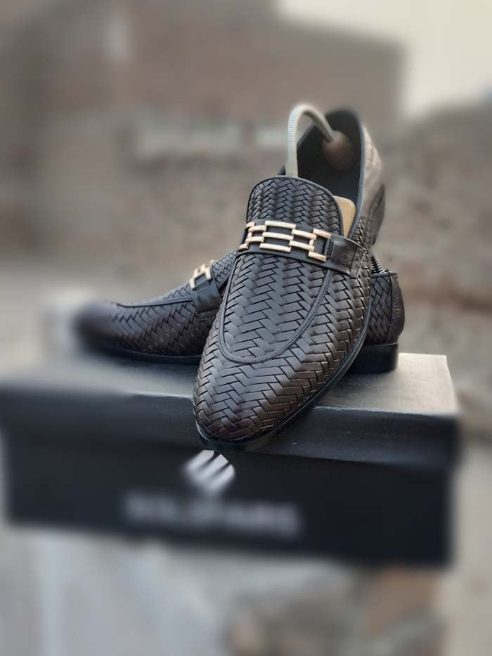 Woven  Loafer Shoes – sku 1992