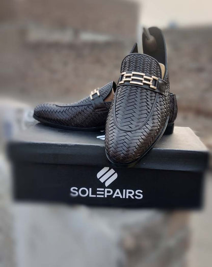 Woven  Loafer Shoes – sku 1992