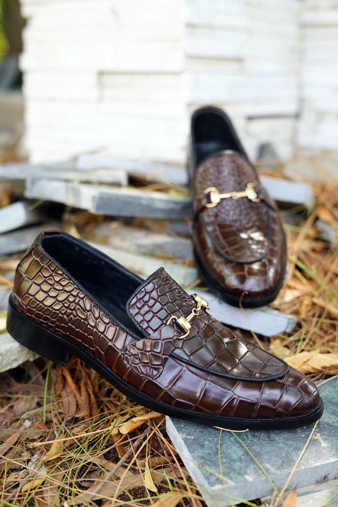 Pure crocodile leather shoes Outlet