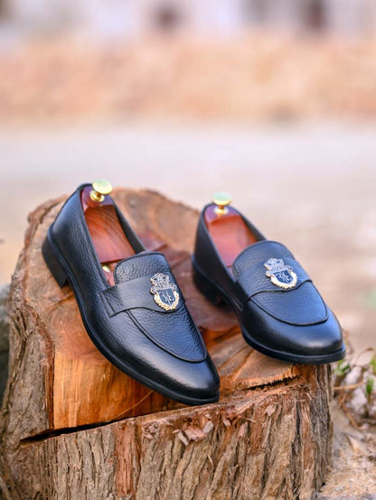 Black Loafer Rubbur Sole– sp192