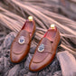 Brown Loafer Rubbur Sole– sp 097