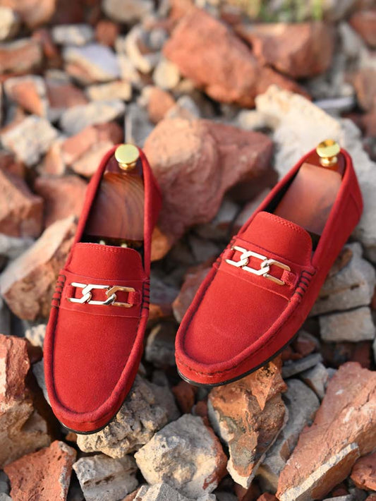 Leather Driving Moc Shoes-Sku 033