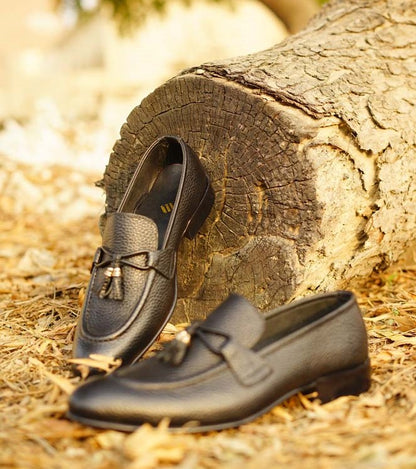 Black Cow Leather Shoes – Design 145