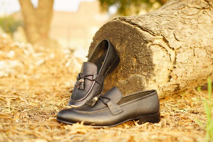 Black Cow Leather Shoes – Design 145