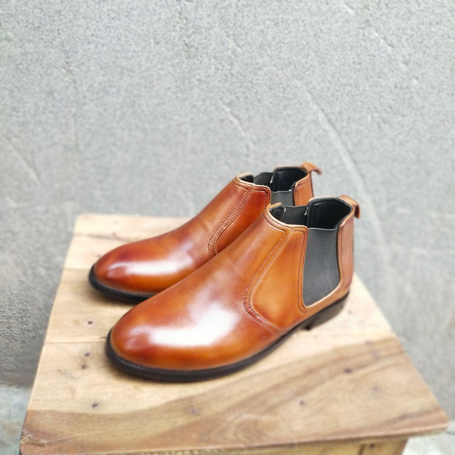 Shade Leather Chelsea Shoe-Sku 432