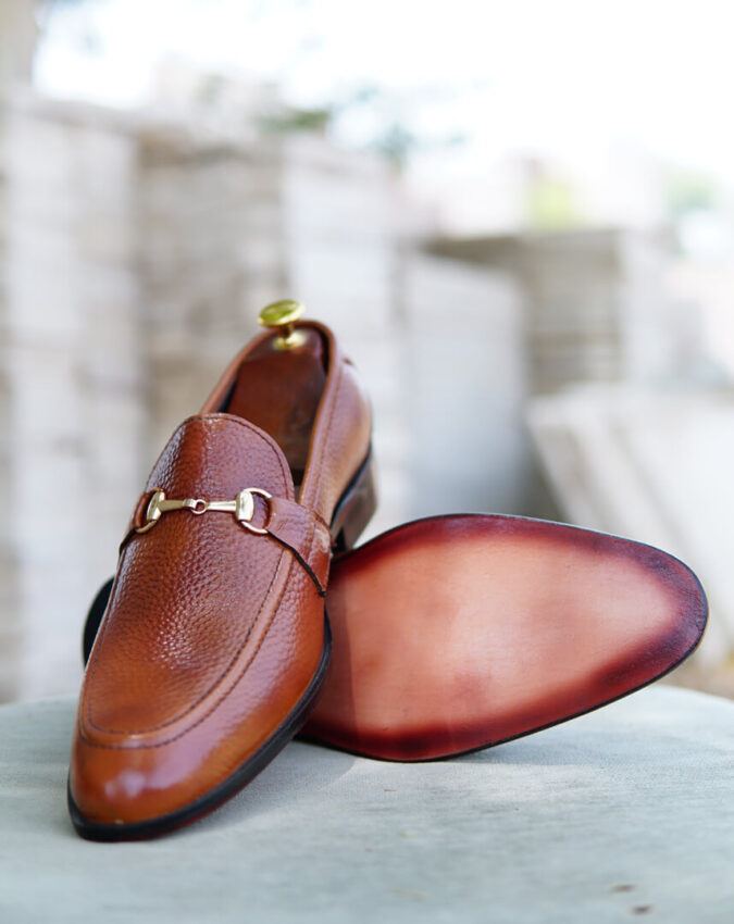 Leather Milled Loafer – Design 768