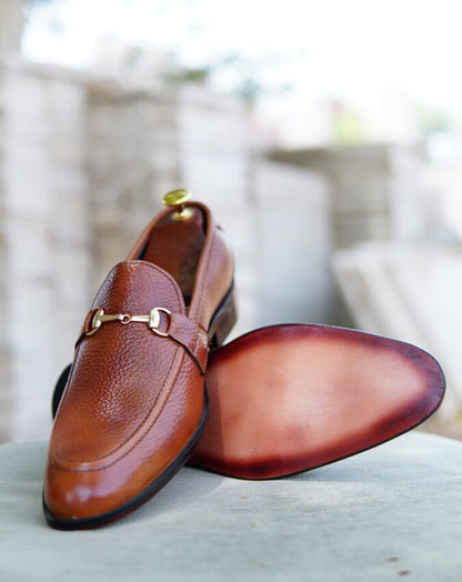 Leather Milled Loafer – Design 768
