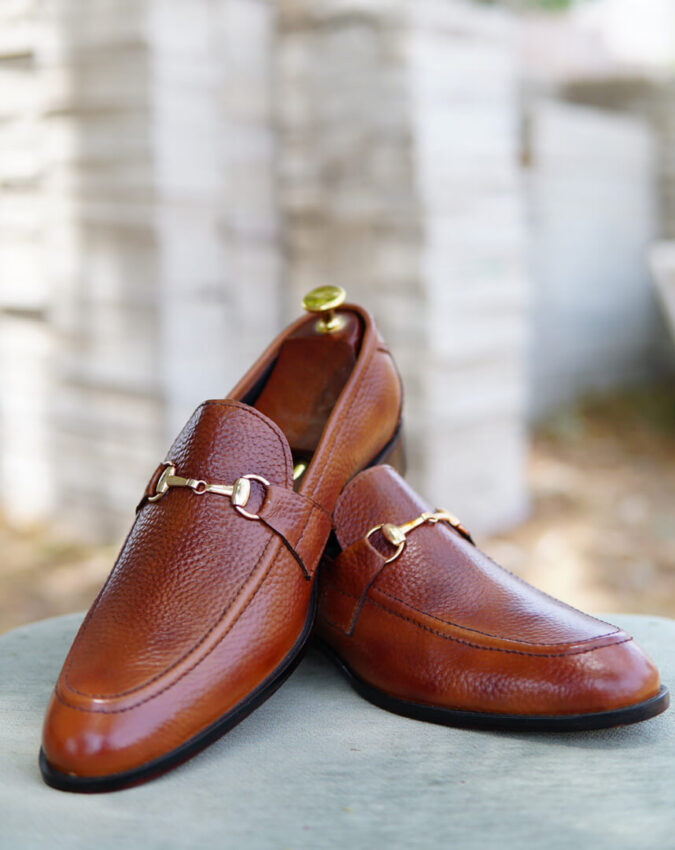 Leather Milled Loafer – Design 768